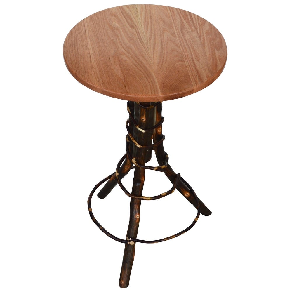 Hickory Accent Table