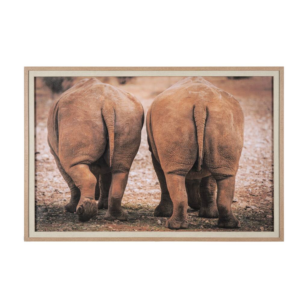 Walking Away Framed Art Print