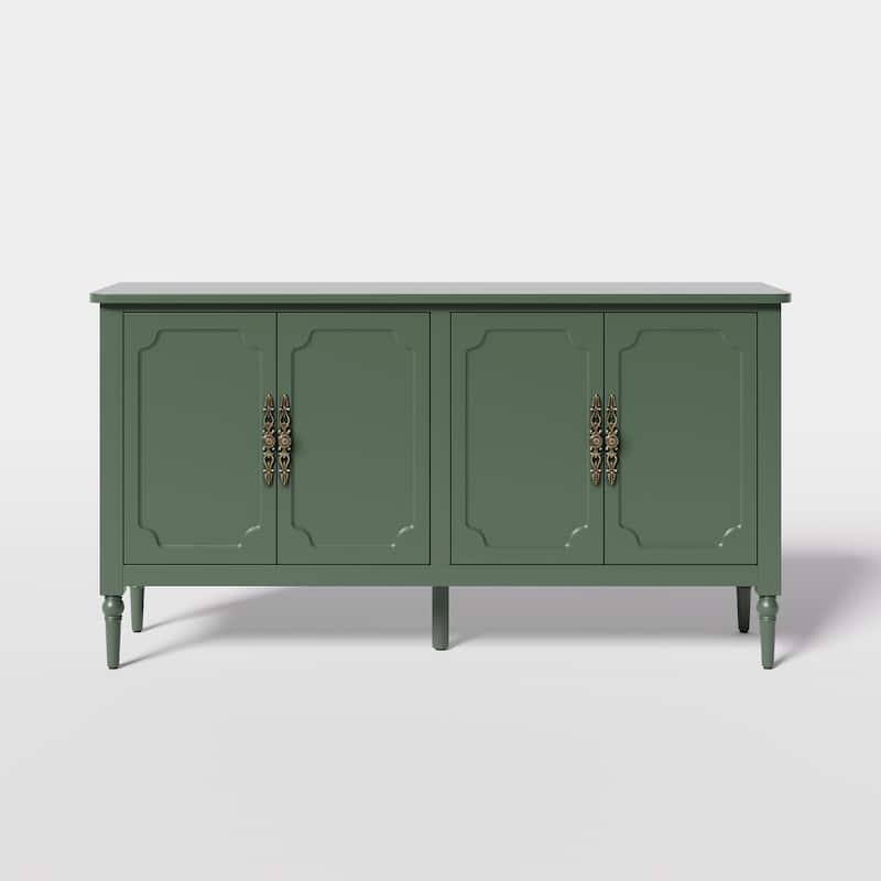 58'' Accent Cabinet with 4 Doors