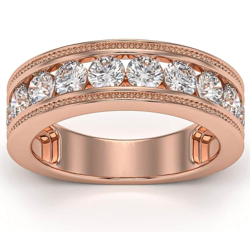 1 3/4Ct Diamond Men's Ring in 10k White, Yellow, or Rose Gold