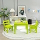 preview thumbnail 19 of 34, Gymax Kids Square Table Indoor Outdoor Heavy-Duty All-Weather Activity