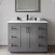 Option Dark Gray / Giotto Quartz Top / Matte Black