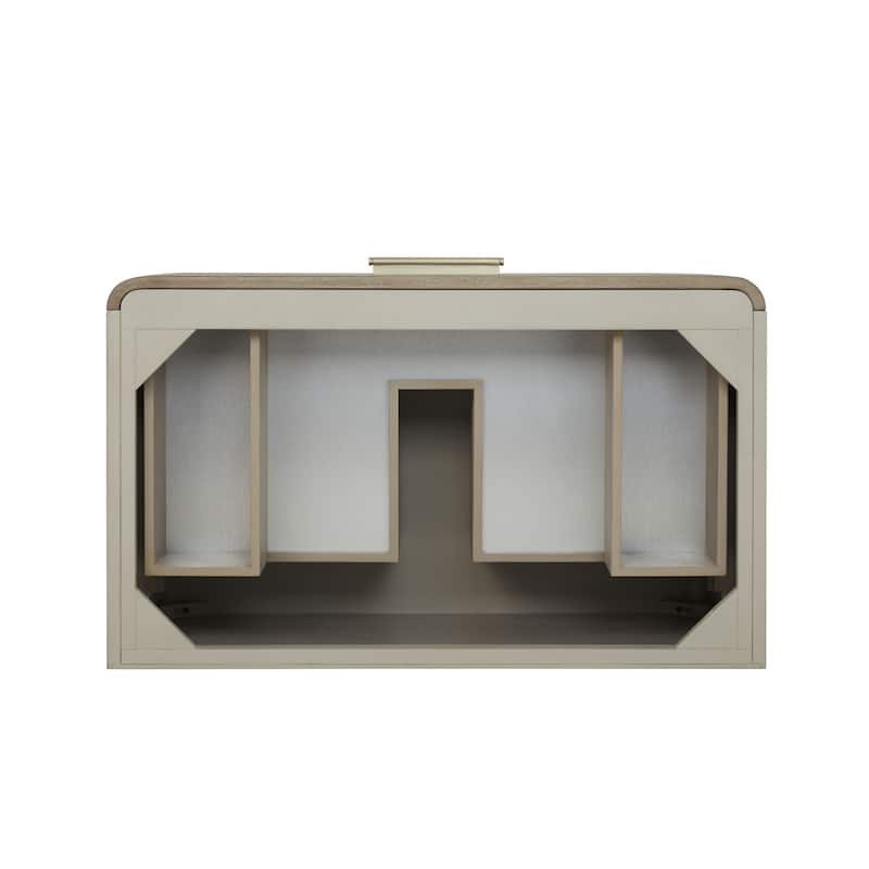 James Martin Vanities Lucian 36" Single Vanity, Pebble Oak