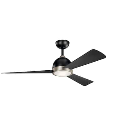 Kichler Incus 56" 3 Blade Indoor Ceiling Fan with Blades, LED Light