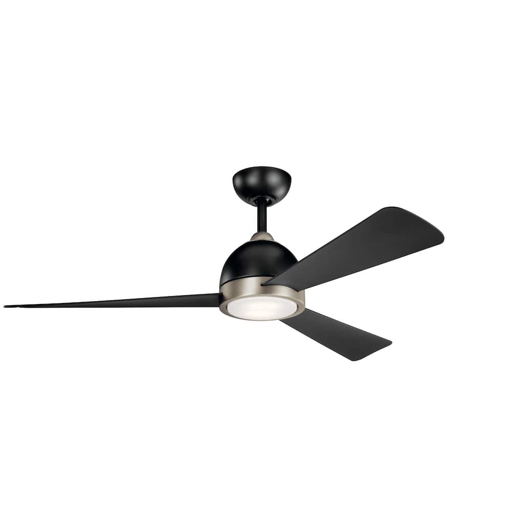 Kichler Incus 56" 3 Blade Indoor Ceiling Fan with Blades, LED Light