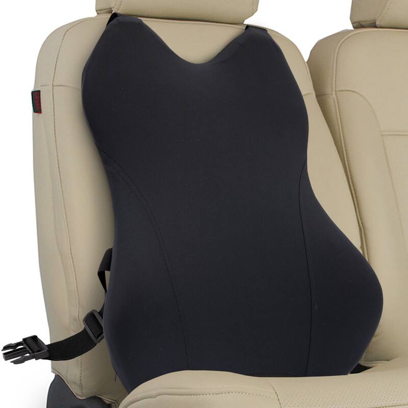 Cheer Collection Lumbar Support Pillow for Car with Memory Foam and Washable Cover - Specialty