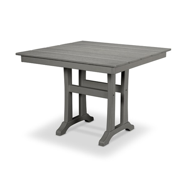 Trex Outdoor Furniture Farmhouse Trestle 37" Dining Table - Thumbnail 2