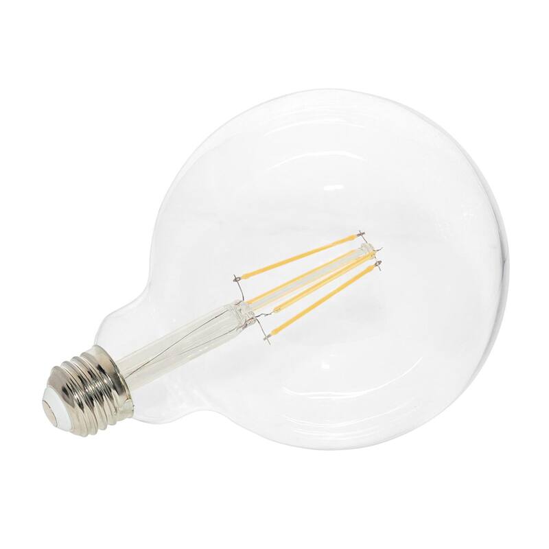 Westinghouse Lighting 6.5-Watt (60-Watt Equivalent) Clear G40 Dimmable Filament LED Light Bulb, Medium Base