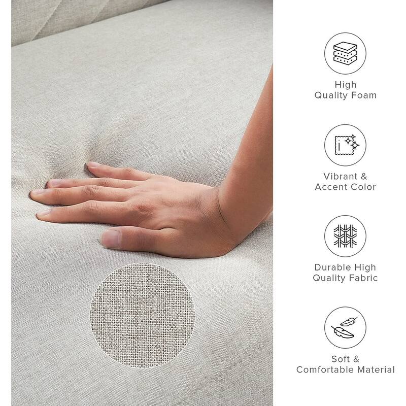 Mopio Chloe Futon Convertible Sofa Sleeper Futon