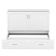 preview thumbnail 14 of 16, Queen Size Murphy Bed Wall Bed w/ Drawer & Sockets & USB Ports
