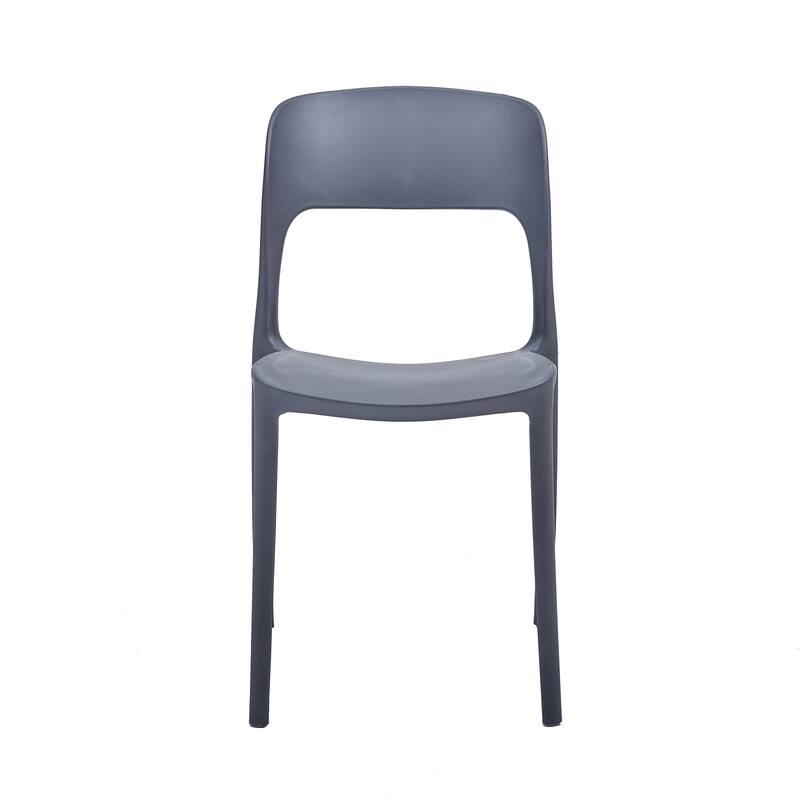 Porthos Home Brody Stackable Plastic Dining Chairs (Set of 2)