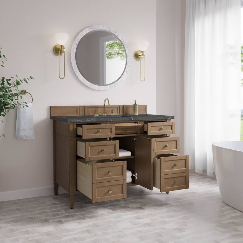 James Martin Vanities 655-V48-FPBL Brittany 48" Free Standing Single