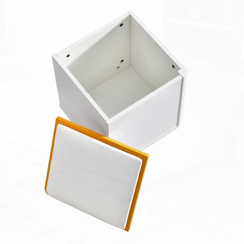 Lift-Top Coffee Table with 4 Storage Stools