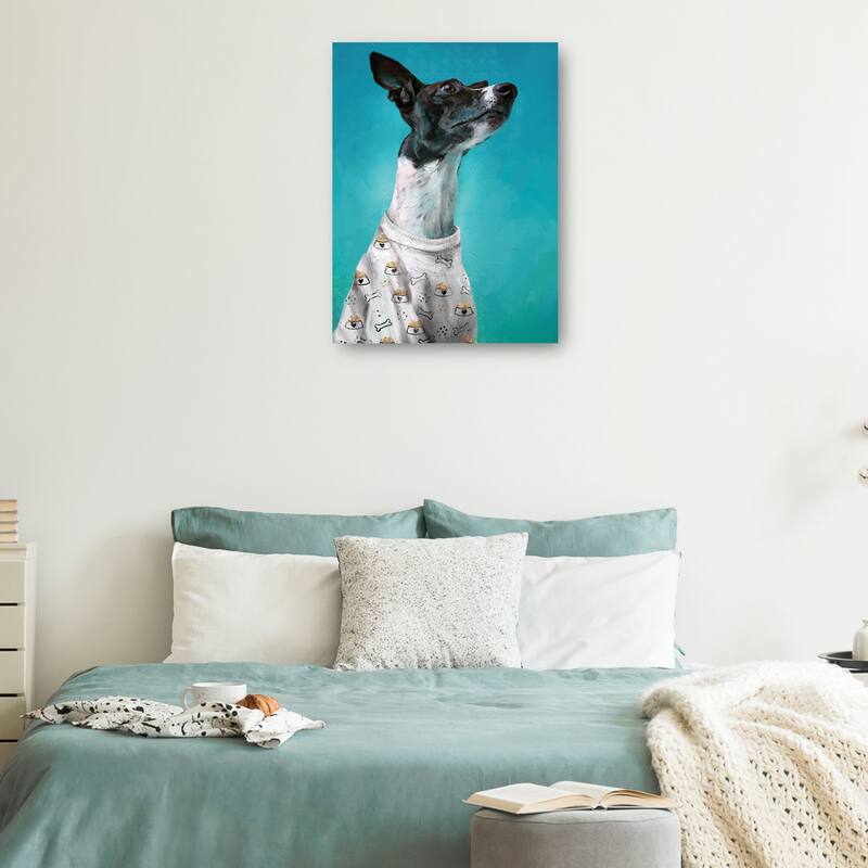 PJ Pups I By Studio Arts Canvas Art Print