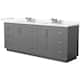 Option Dark Gray / Giotto Quartz Top / Brushed Nickel
