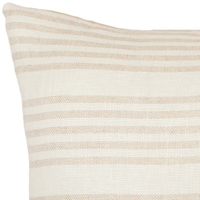 Davenport Striped Linen Lumbar Pillow