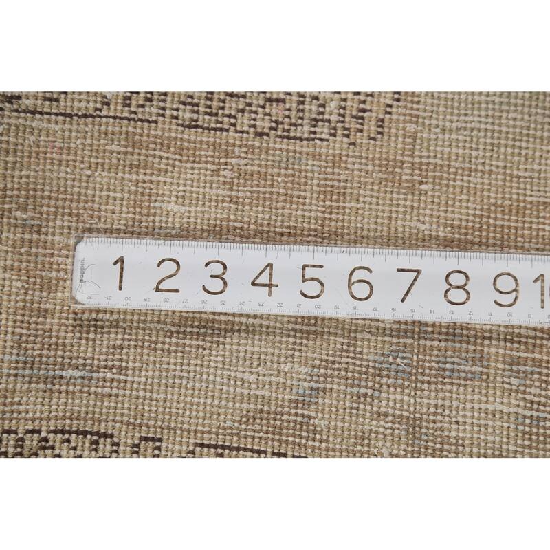 Blue Tabriz Persian Vintage Area Rug Handmade Bedroom Wool Carpet - 6'2"x 9'9"