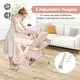 preview thumbnail 30 of 31, Gymax Baby Diaper Changing Table Folding Newborn Nursery Organizer