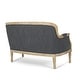 preview thumbnail 7 of 11, Small Sofa Couch for Foyer, Living Room Decorative Sofa with Back and Armrests, Practical 2 Seater Love Seat Couches, Charcoal