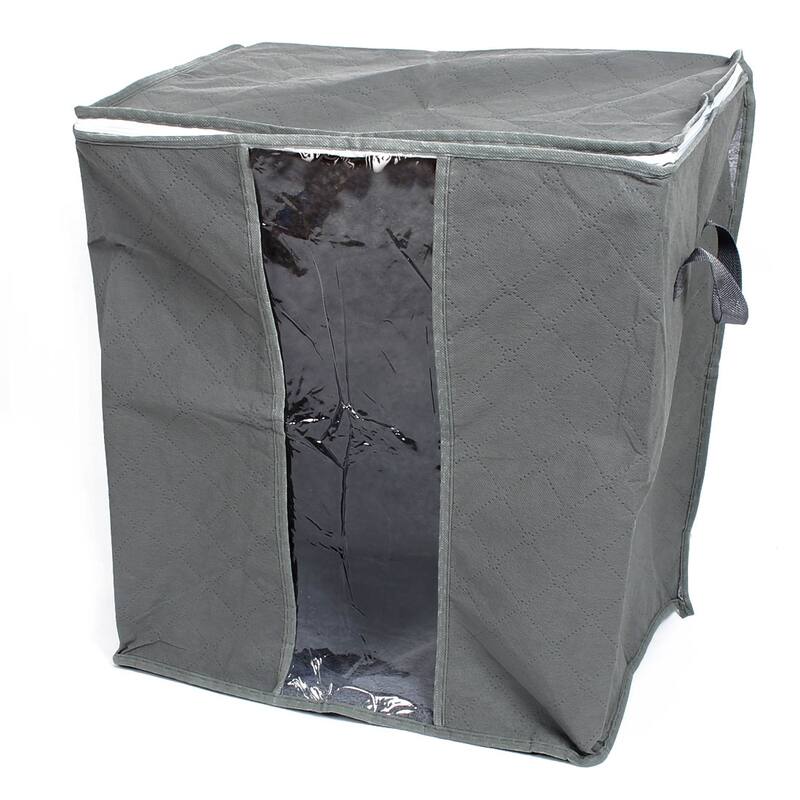 Blanket Pillows Clothes Storage Bag Organizer Container 44 x 28 x 48cm