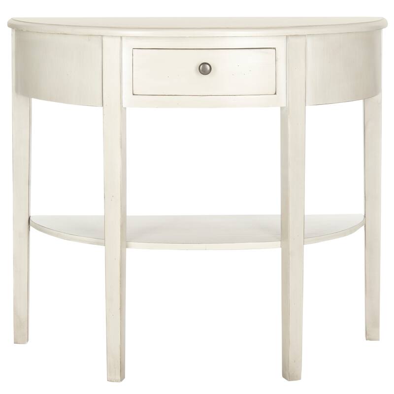 SAFAVIEH Sabina Off-White Birch Console Table - 33.9" x 14.4" x 30.1" - 34Wx14Dx30H - White Birch