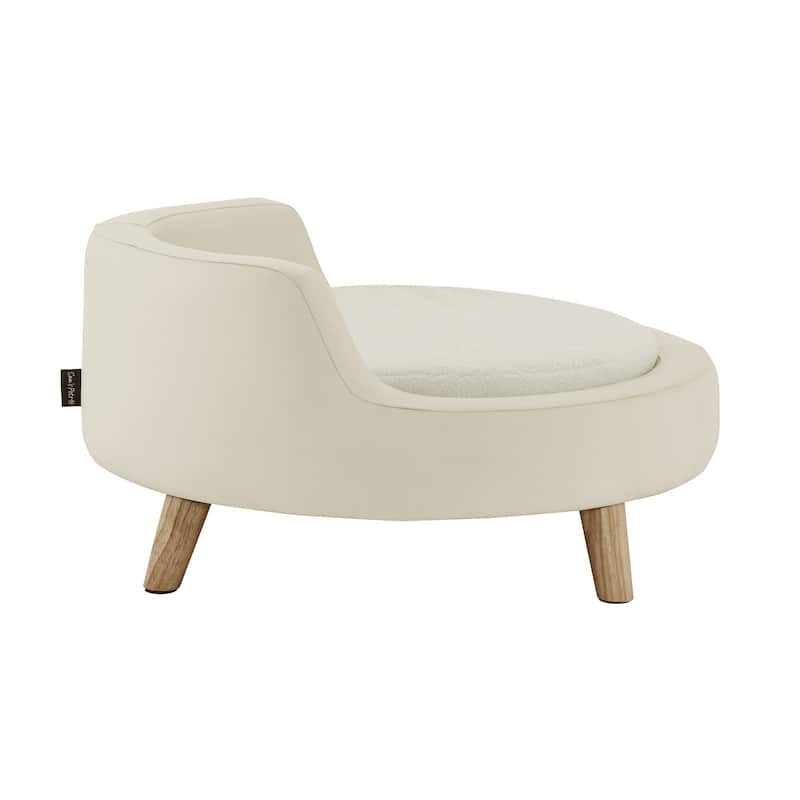 Milo 31'' Dog Bed In Ivory - 31