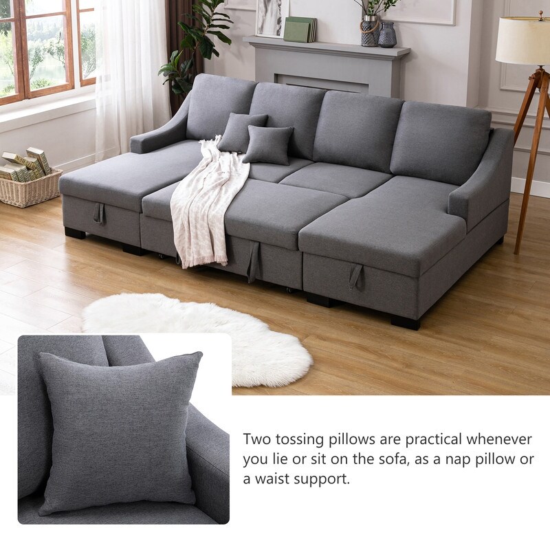 2 Toss Pillows, Daybed Sofa Accessories