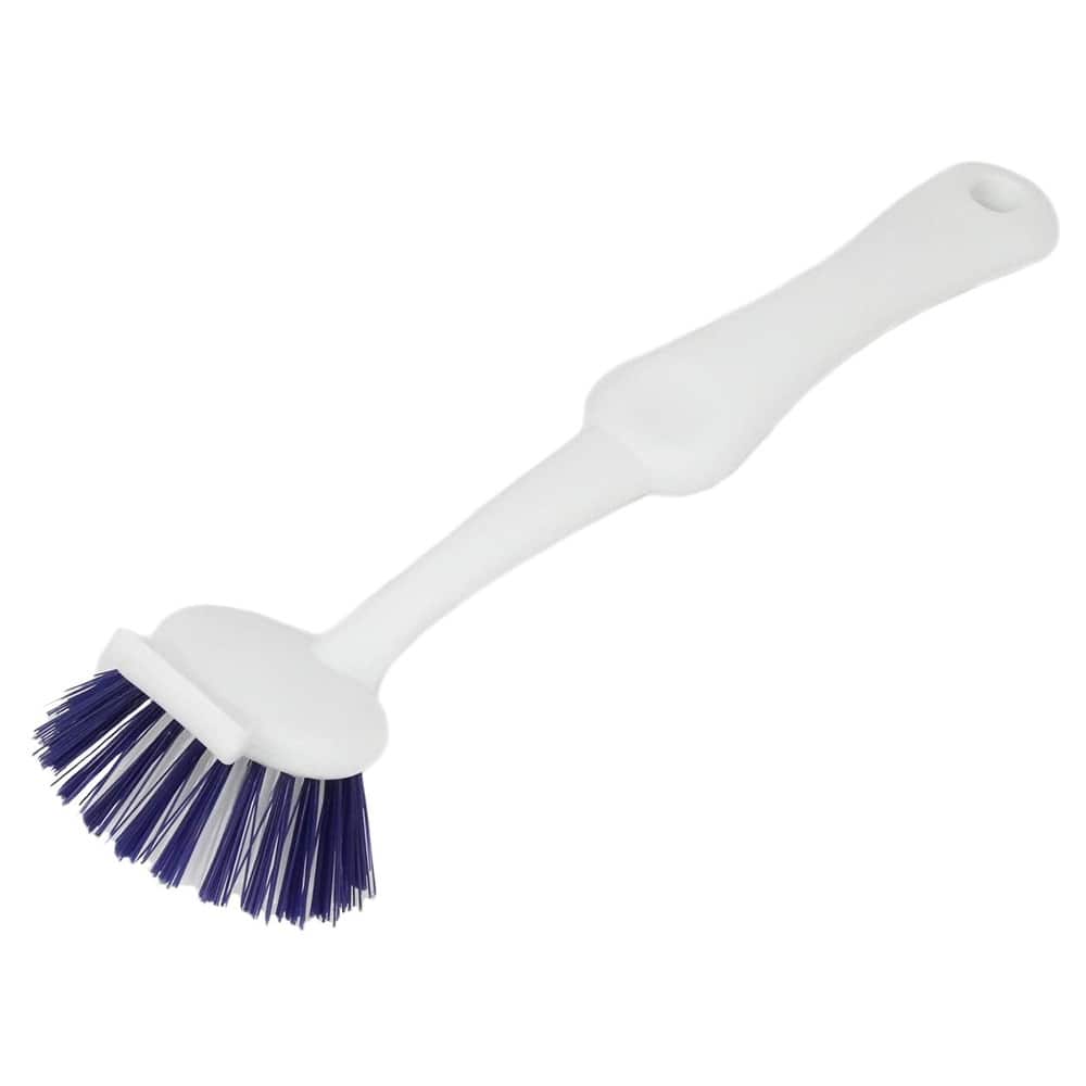 Chef Craft 9.5" Long Vegetable Scrubber Brush and Pan Cleaning Scraper