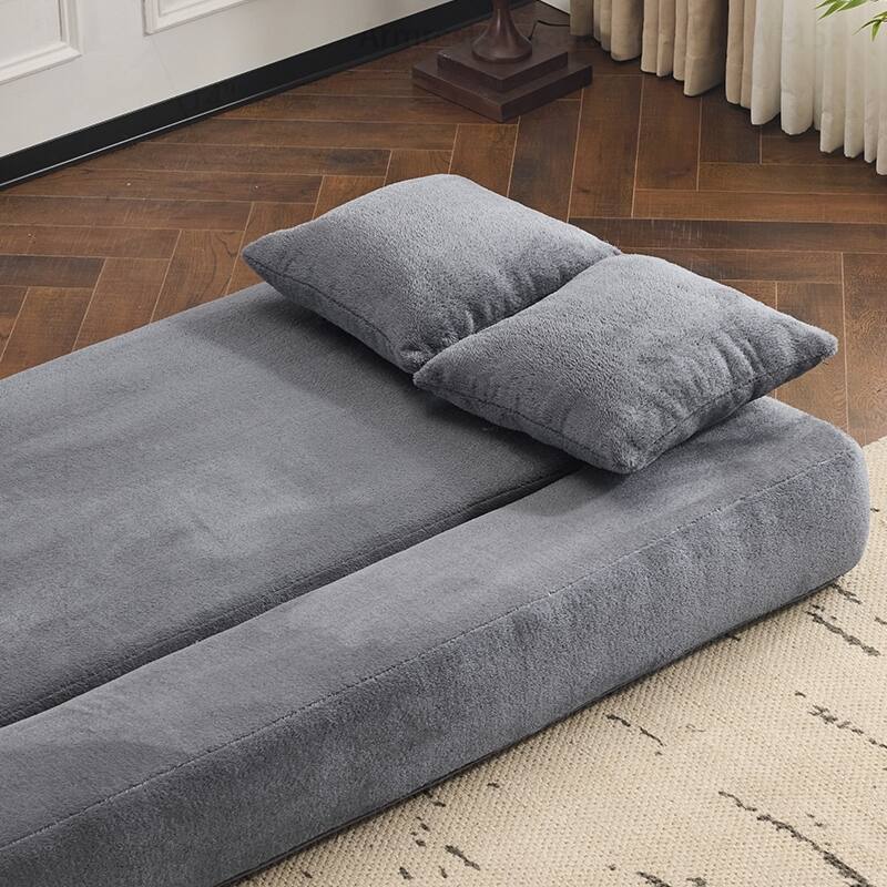 Versatile Transformable Sofa with Ottoman Stools for Compact Spaces