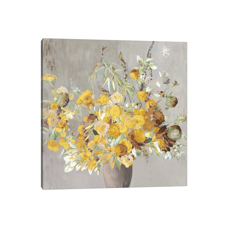 iCanvas "Summer Yellow Bouqet" by Asia Jensen Canvas Print