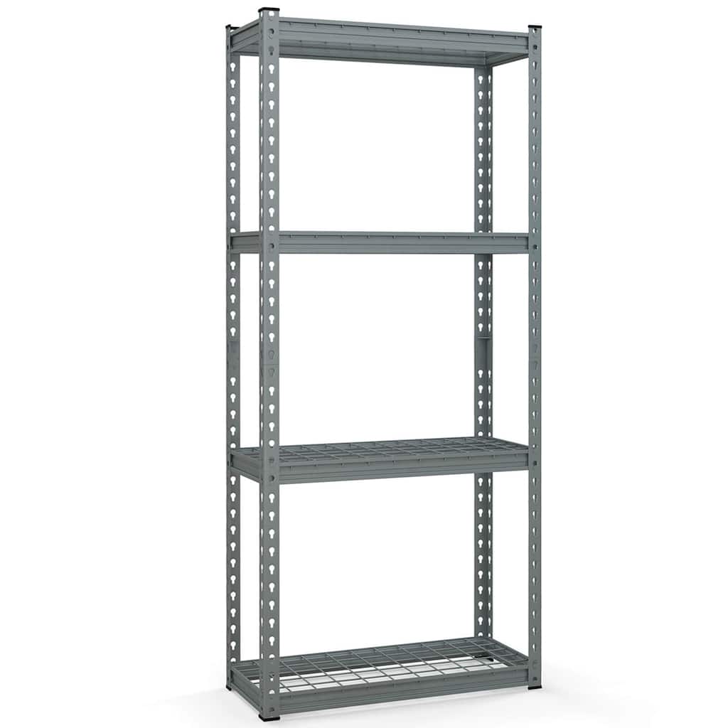 Costway 1/2/3/4 PCS 4-Tier Metal Shelving Unit Heavy Duty Wire Storage
