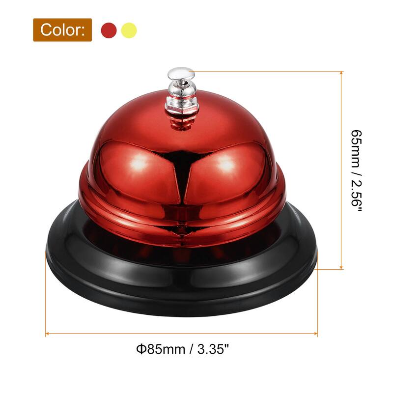 2 Pcs Call Bell, Desk Bell Service Dinner Bell