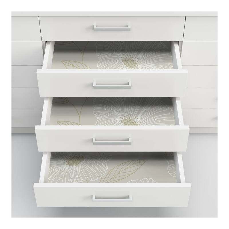 Dove Floweret Peel & Stick Wallpaper - 216in x 20.5in x 0.025in