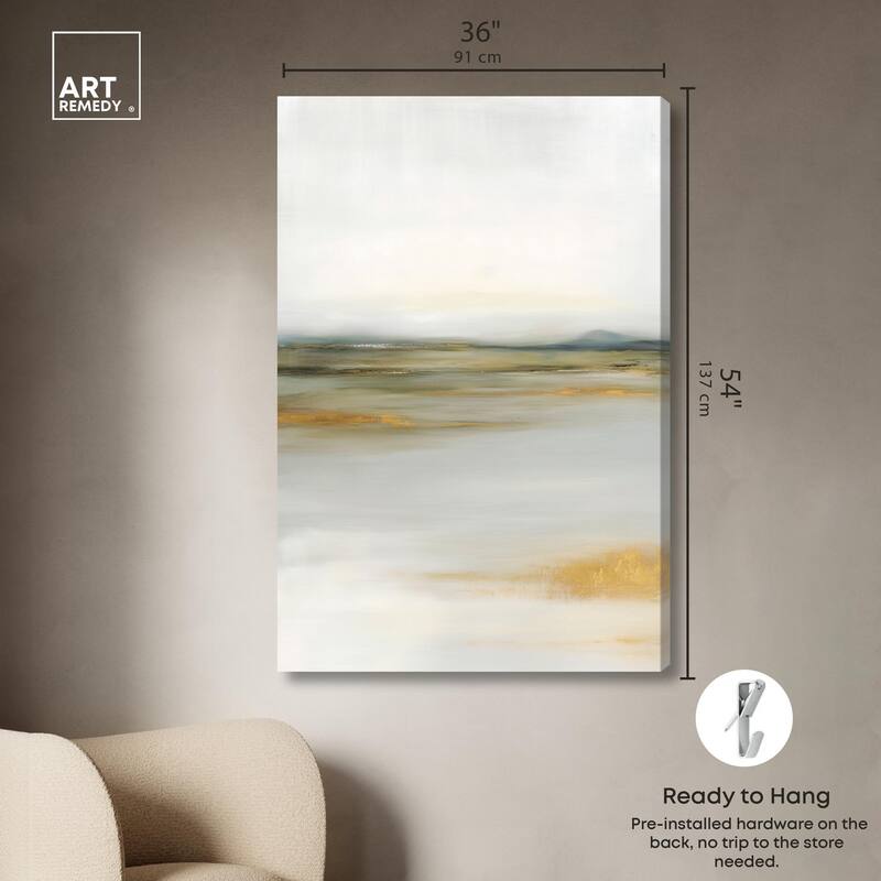 Misty Expanse I Canvas by Art Remedy, Gallery Wrapped