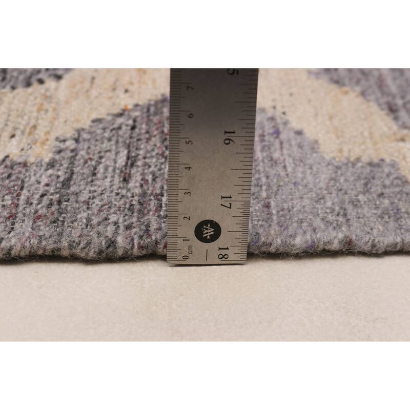 Ankara FW Grey Kilim 5'2" x 8'0" - 5'2 x 8'0