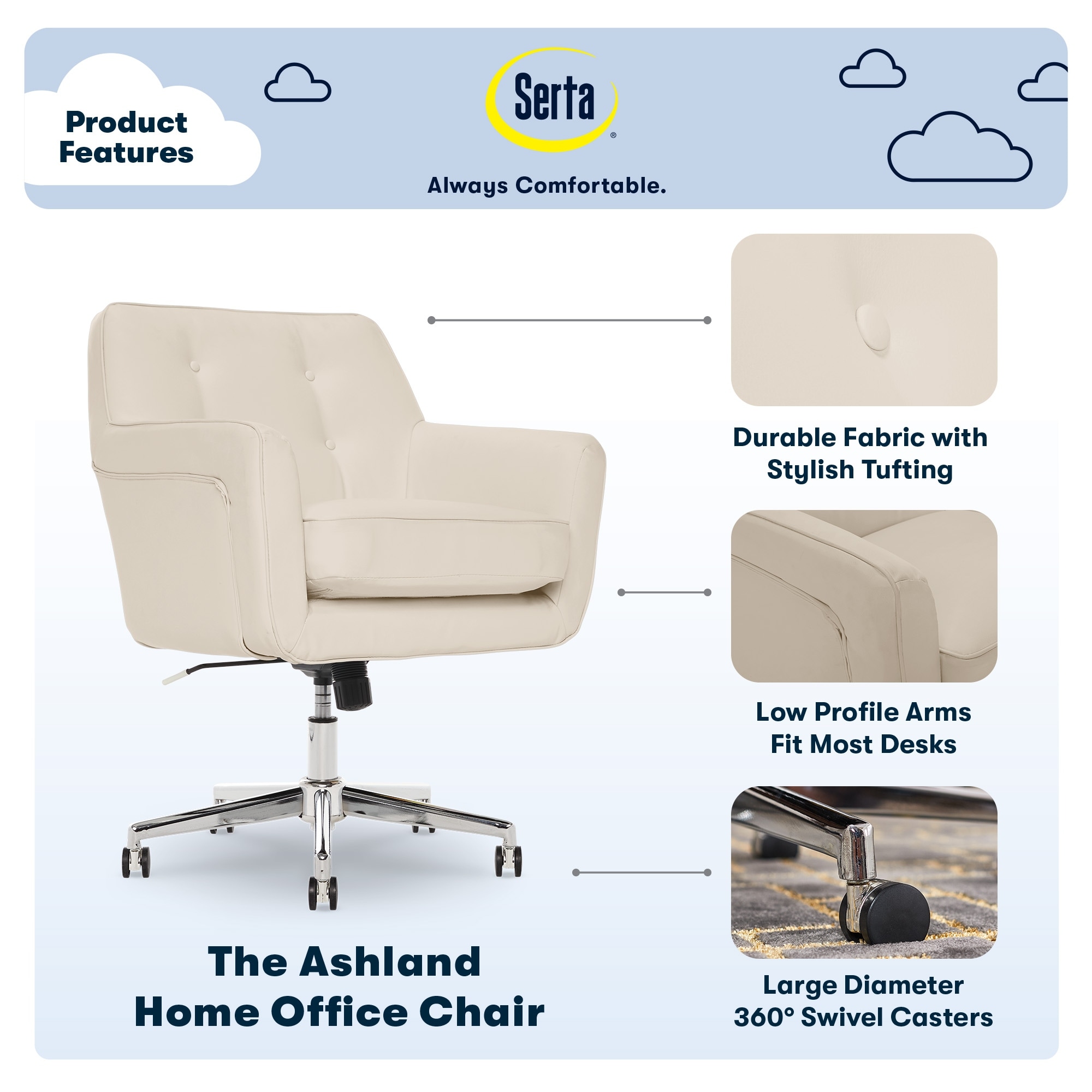 Serta ashland office new arrivals chair