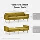 preview thumbnail 21 of 34, Mopio Chloe Futon Convertible Sofa Sleeper Futon
