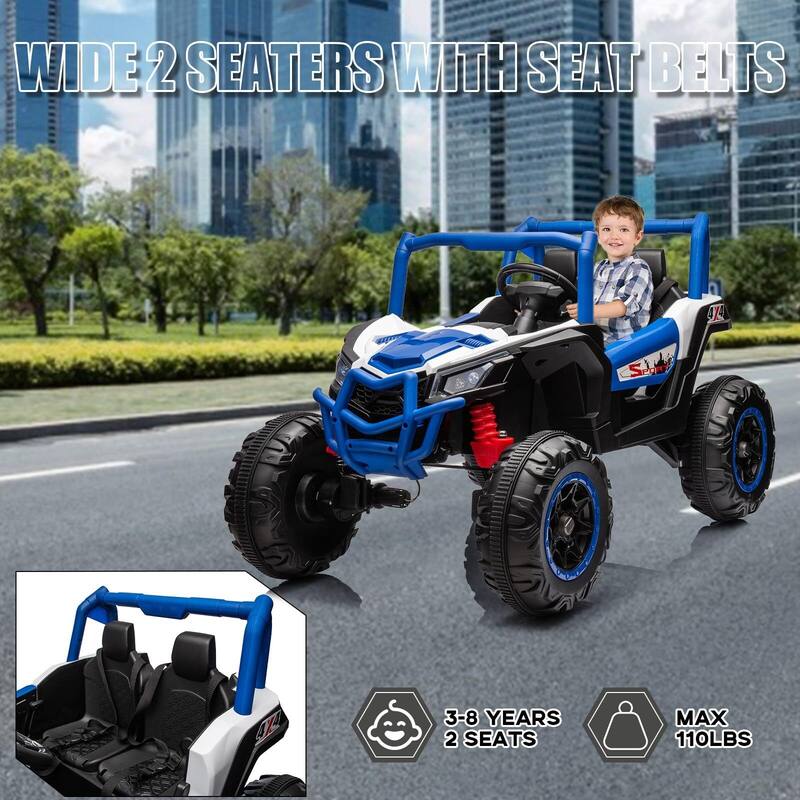 2 Seater Ride on Car for Kids