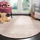 preview thumbnail 1 of 11, SAFAVIEH Handmade Kids Letka Wool Rug 5' Round - Pink/Ivory - Round