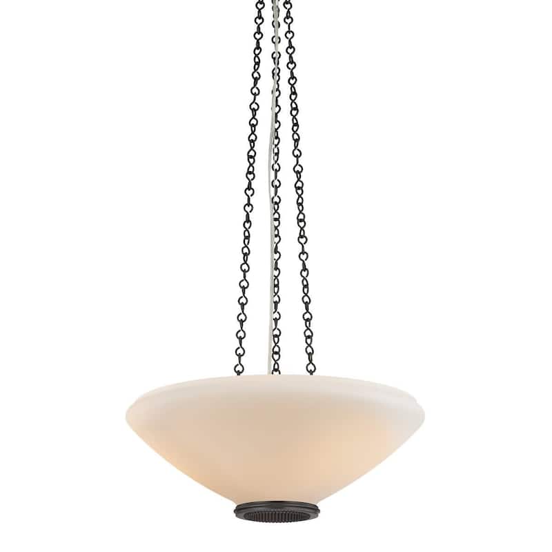 Hudson Valley Lighting 2317 Awosting 3 Light 17" Wide Pendant with - Distressed Bronze