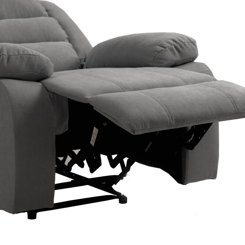 Classic and Traditional Manual Recliner Chair Single Sofa