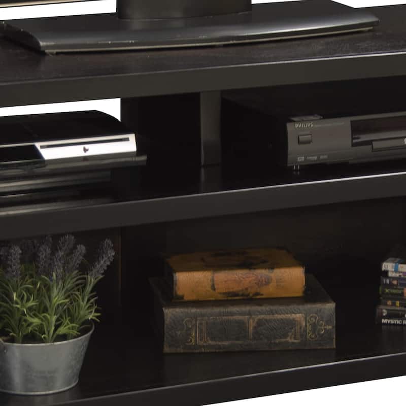 Bridgevine Home Urban Loft 48 inch TV Stand for TVs up to 55 inches, No Assembly Required, Mocha Finish