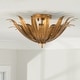 preview thumbnail 3 of 3, Eden 3-light Convertible Semi-Flush Mount/ Pendant