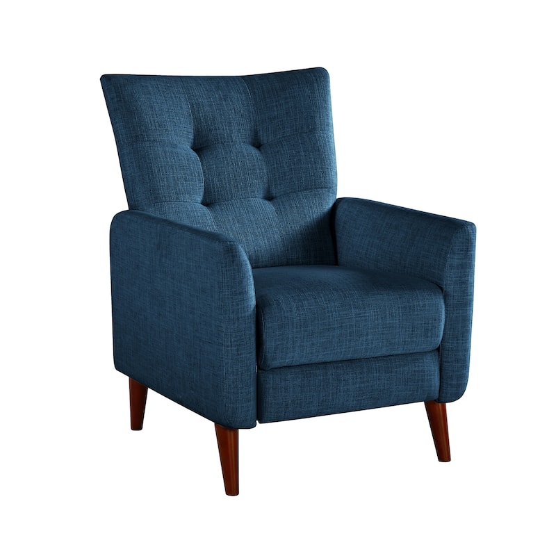 Aurora Comfy Manual Recliner with Wood Base