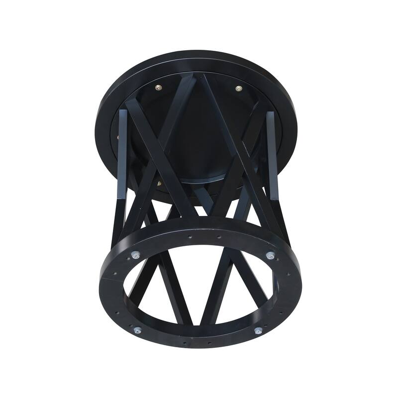 Round Ceylon End Table - 24 in. W x 24 in. D x 24 in. H