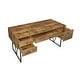 preview thumbnail 6 of 19, Analiese Industrial Antique Writing Desk