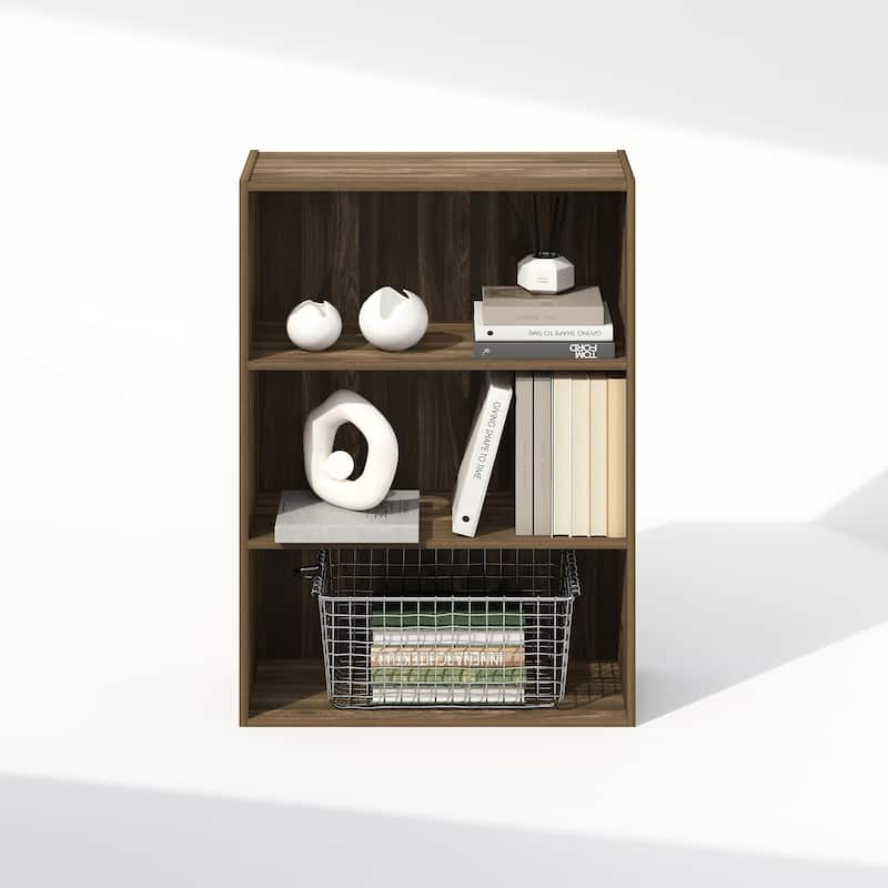 Furinno Simple Open Shelf, Bookcases, 3-Tier