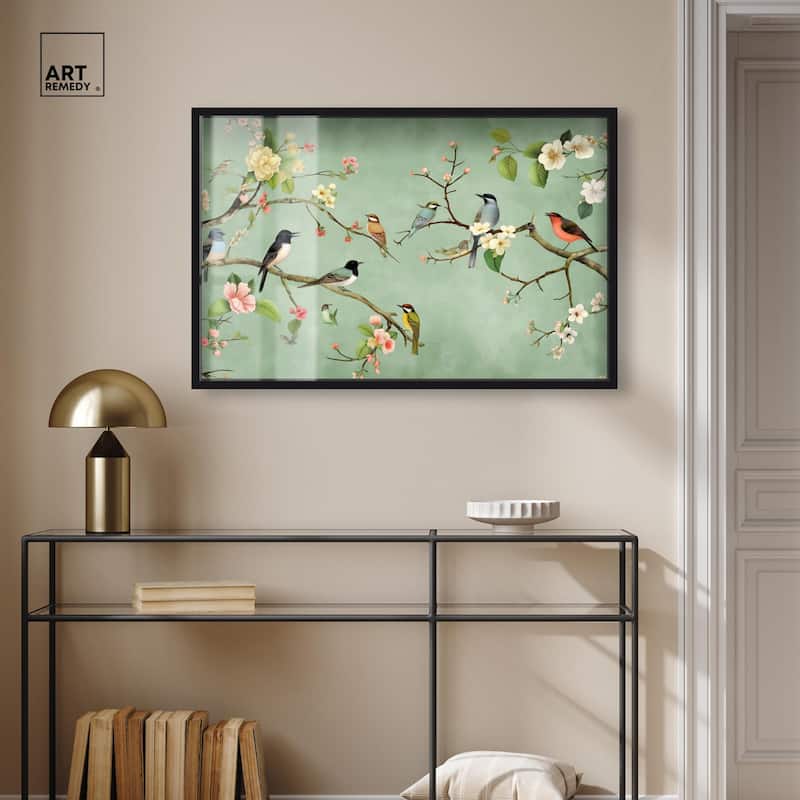 Restful View Shadowbox by Art Remedy