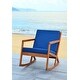 preview thumbnail 19 of 37, SAFAVIEH Outdoor Vernon Rocking Chair