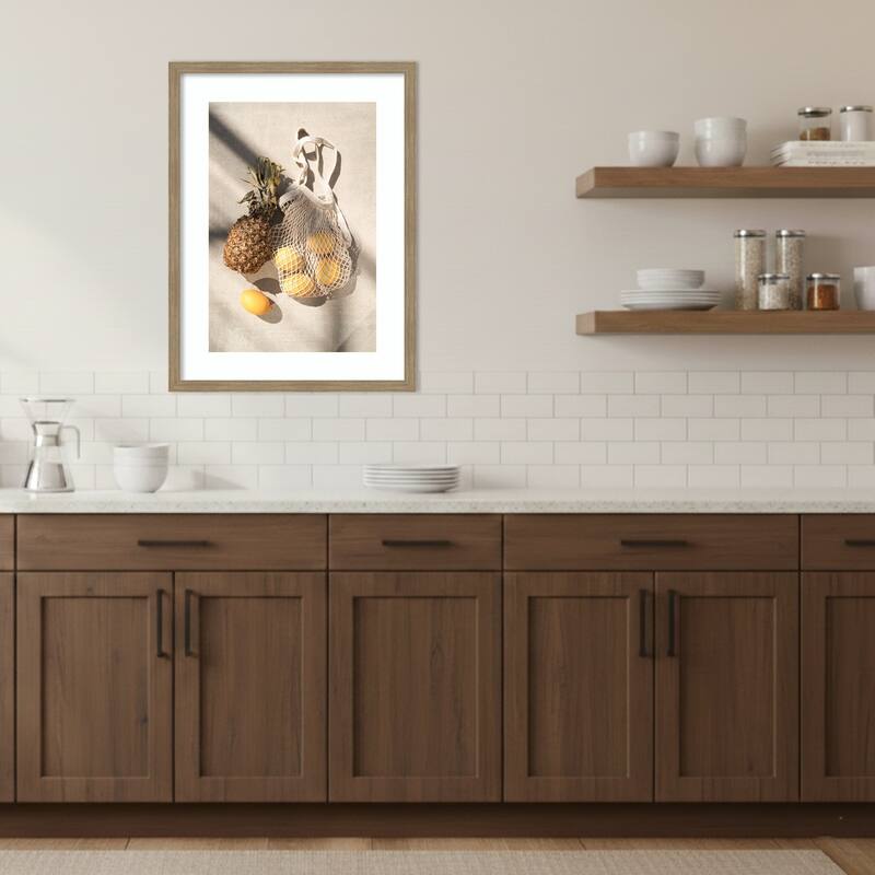 Summer Fruits by Henrike Schenk Wood Framed Wall Art Print
